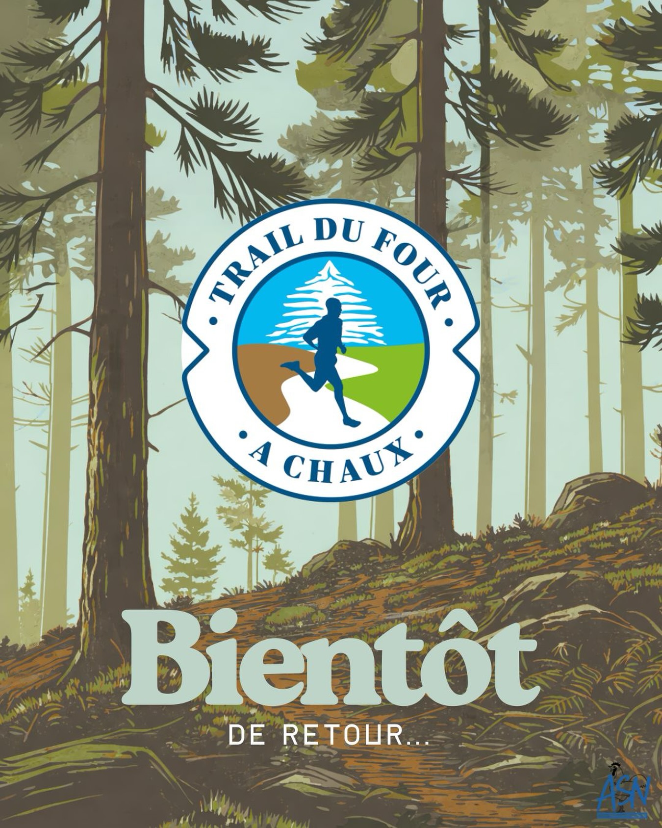 Affiche Trail du Four à Chaux